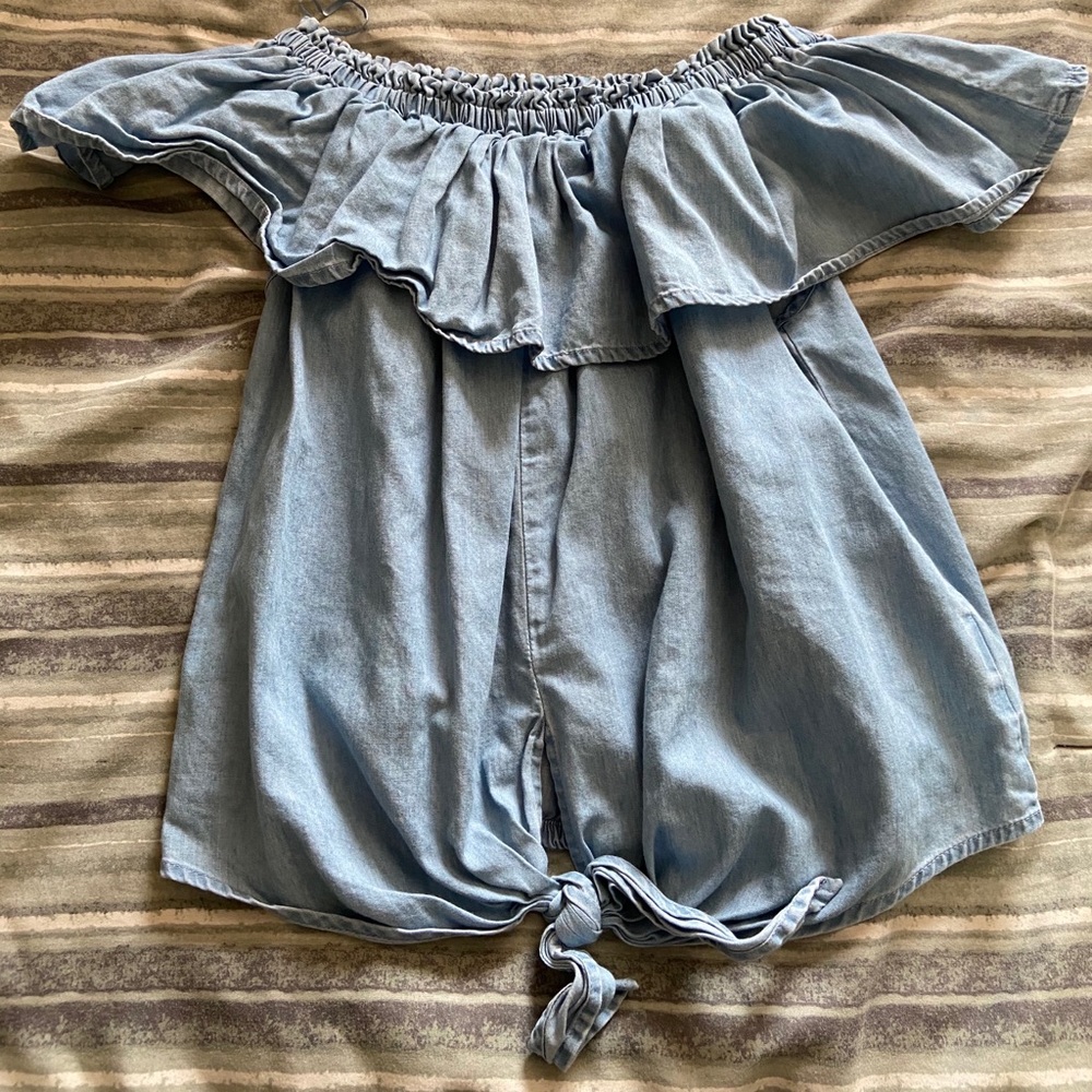 Express off shoulder top